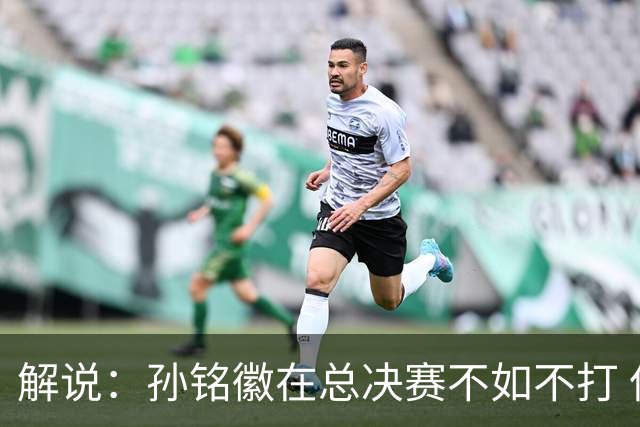解说：孙铭徽在总决赛不如不打 但大家对他的批评是有点过了